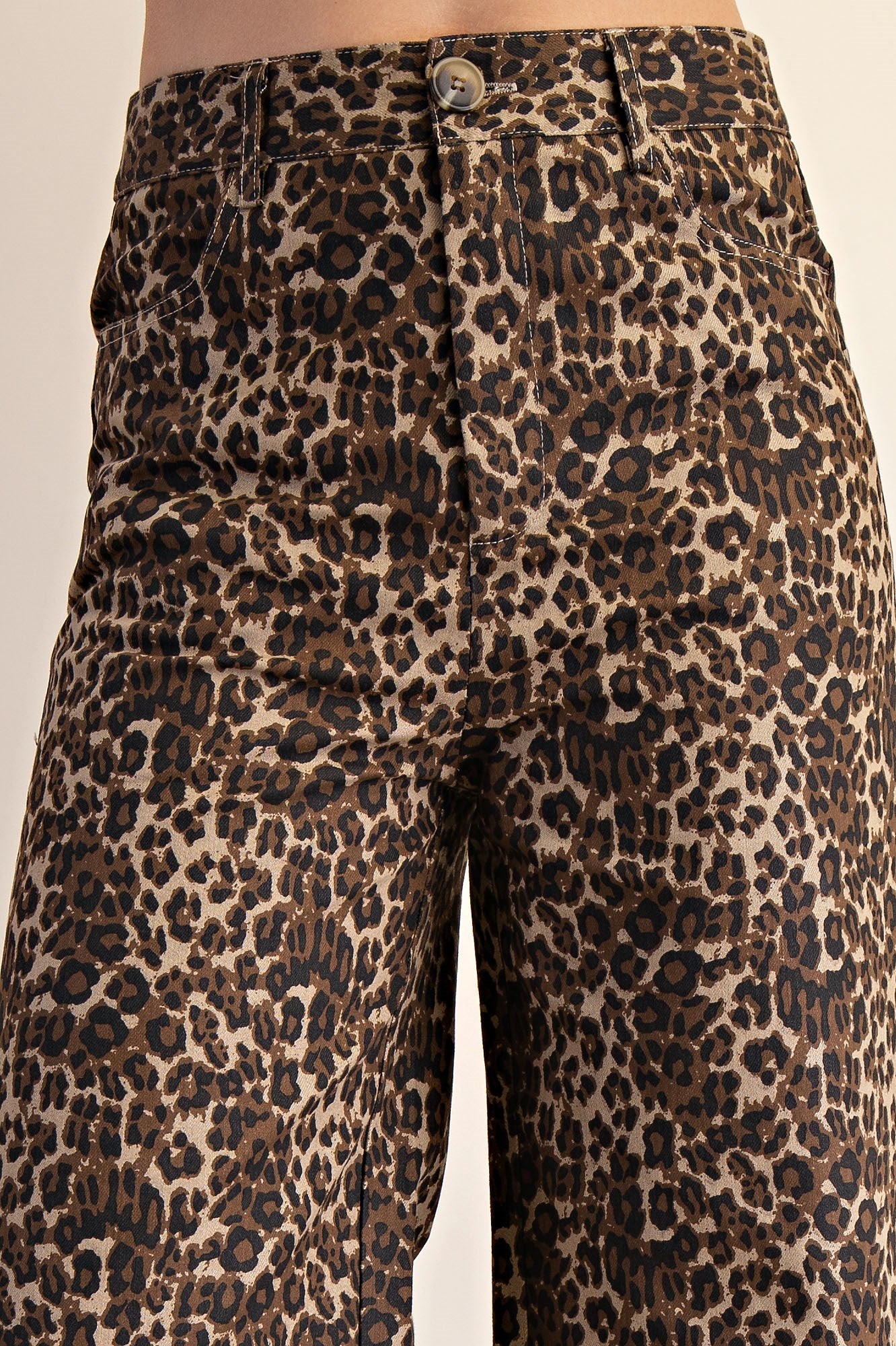 Animal Print High waist Pants
