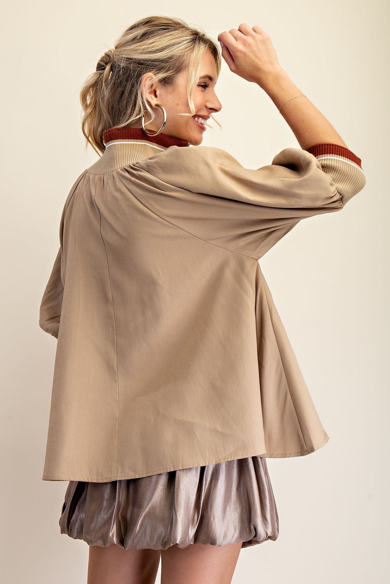 Mock Neck Top