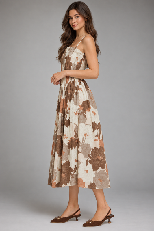 Autumn Muse Midi Dress