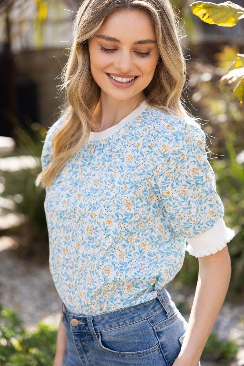 Floral Print Top