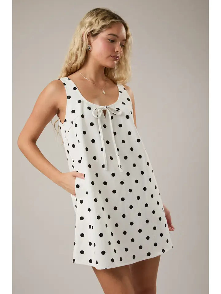 The Audrey Polka Dot Mini