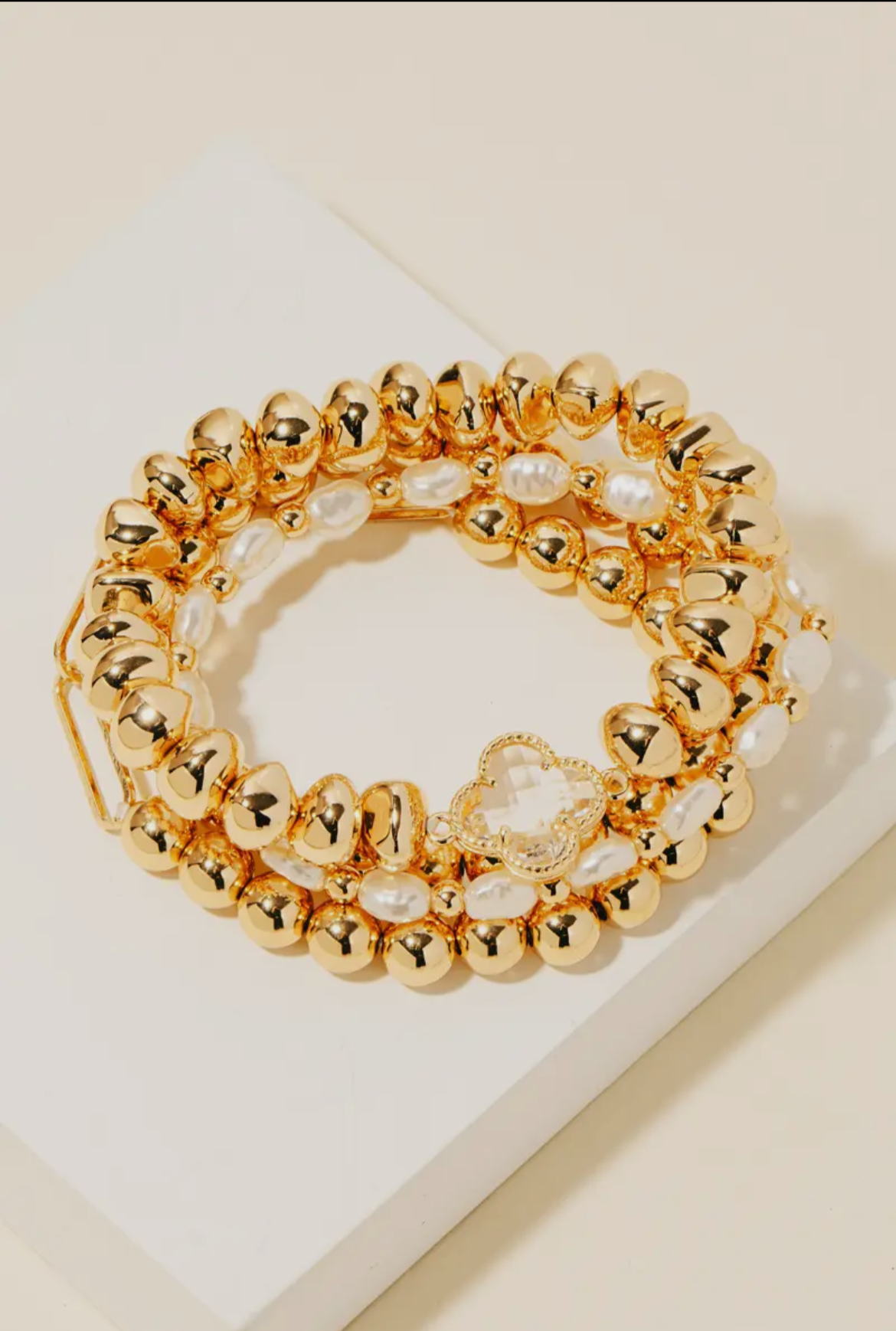 Clover Charm Bracelet
