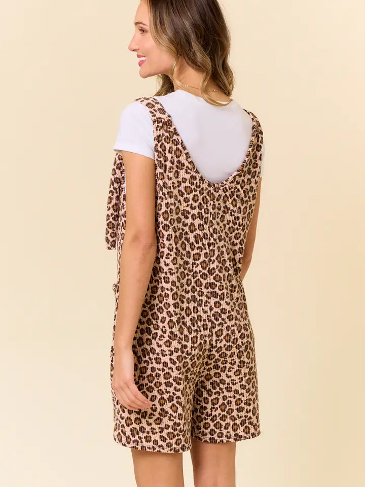 Leopard Romper
