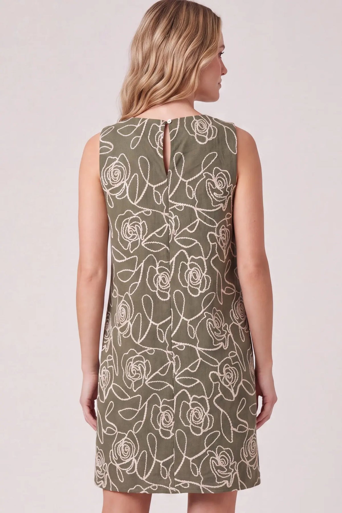 The Rosavelle Floral Shift Dress
