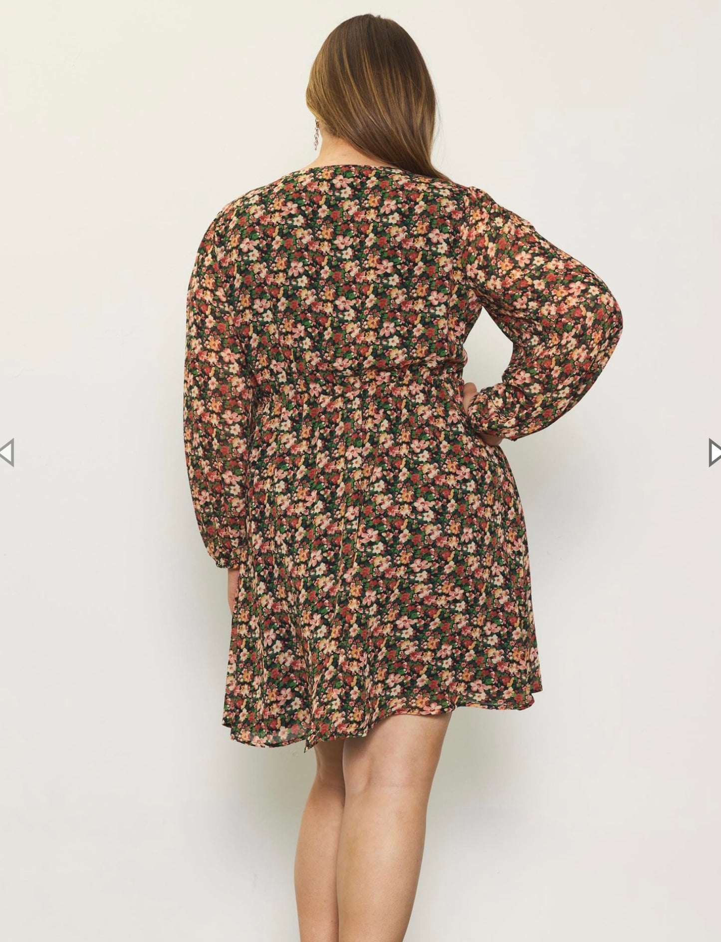 Floral print dress