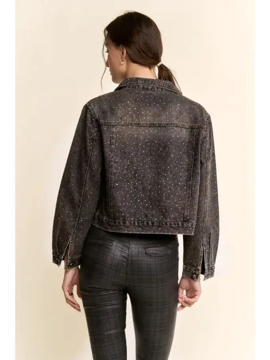 Midnight Spark Denim Jacket