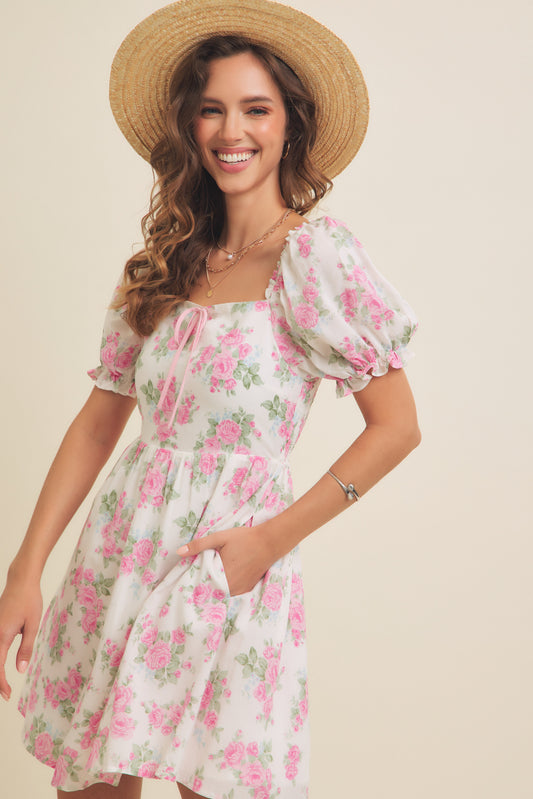 Romantic Victorian Mini Dress