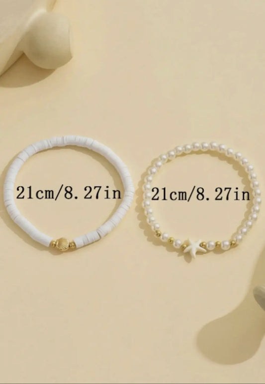 Star Fish Beaded Anklet