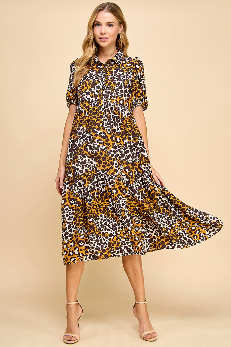 Animal Print Dress