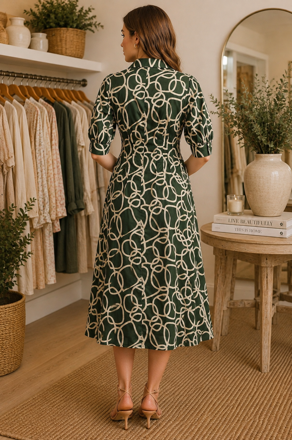 The Willow & Vine Midi Dress