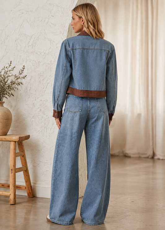 Western Edge Stripe Jeans