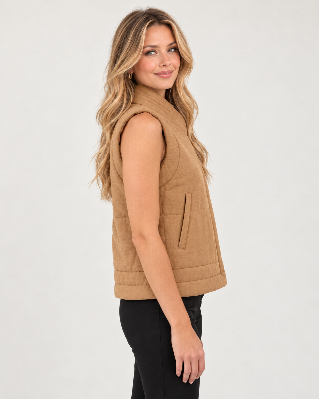 Golden Hour Quilted Vest