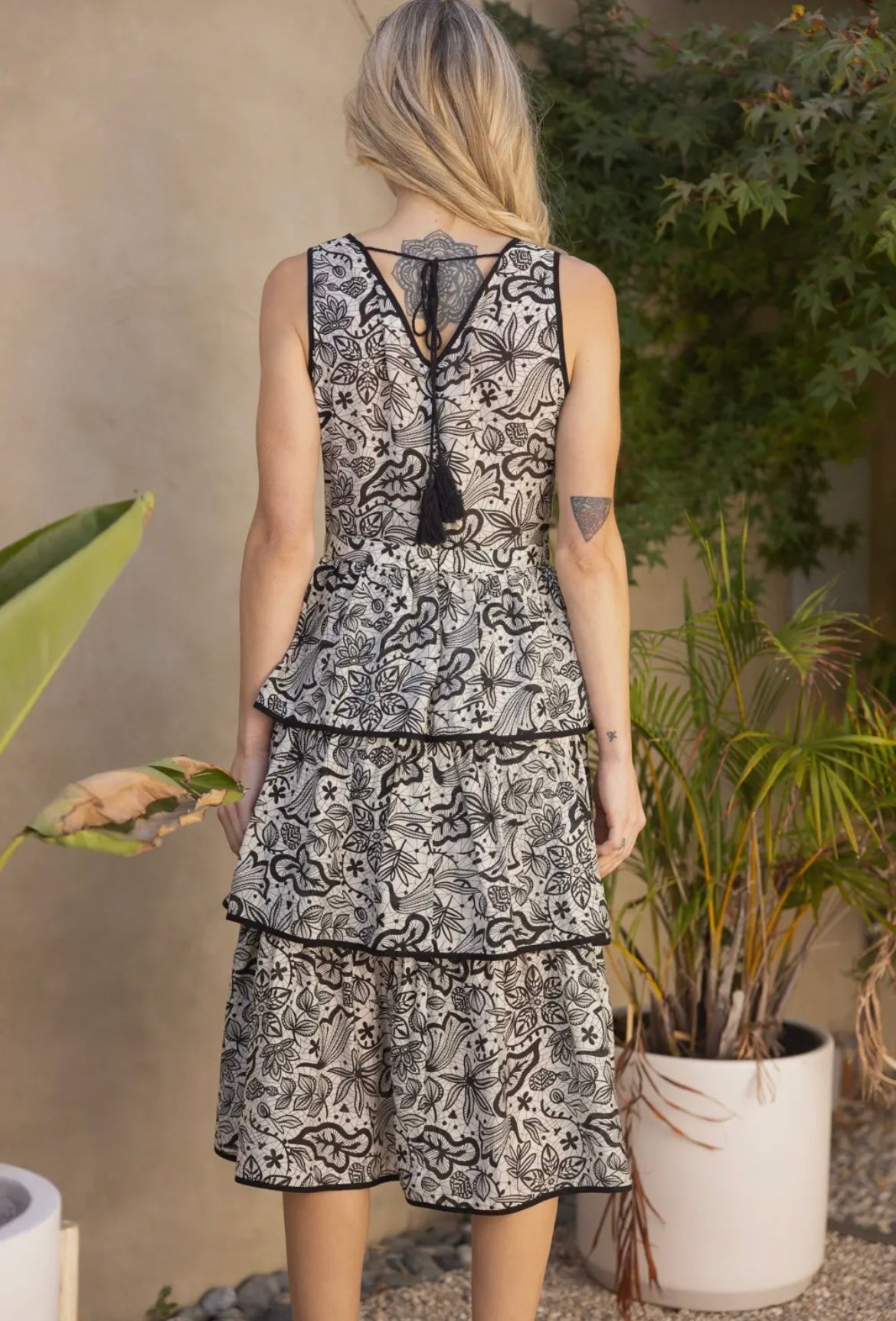 Flora Print Dress