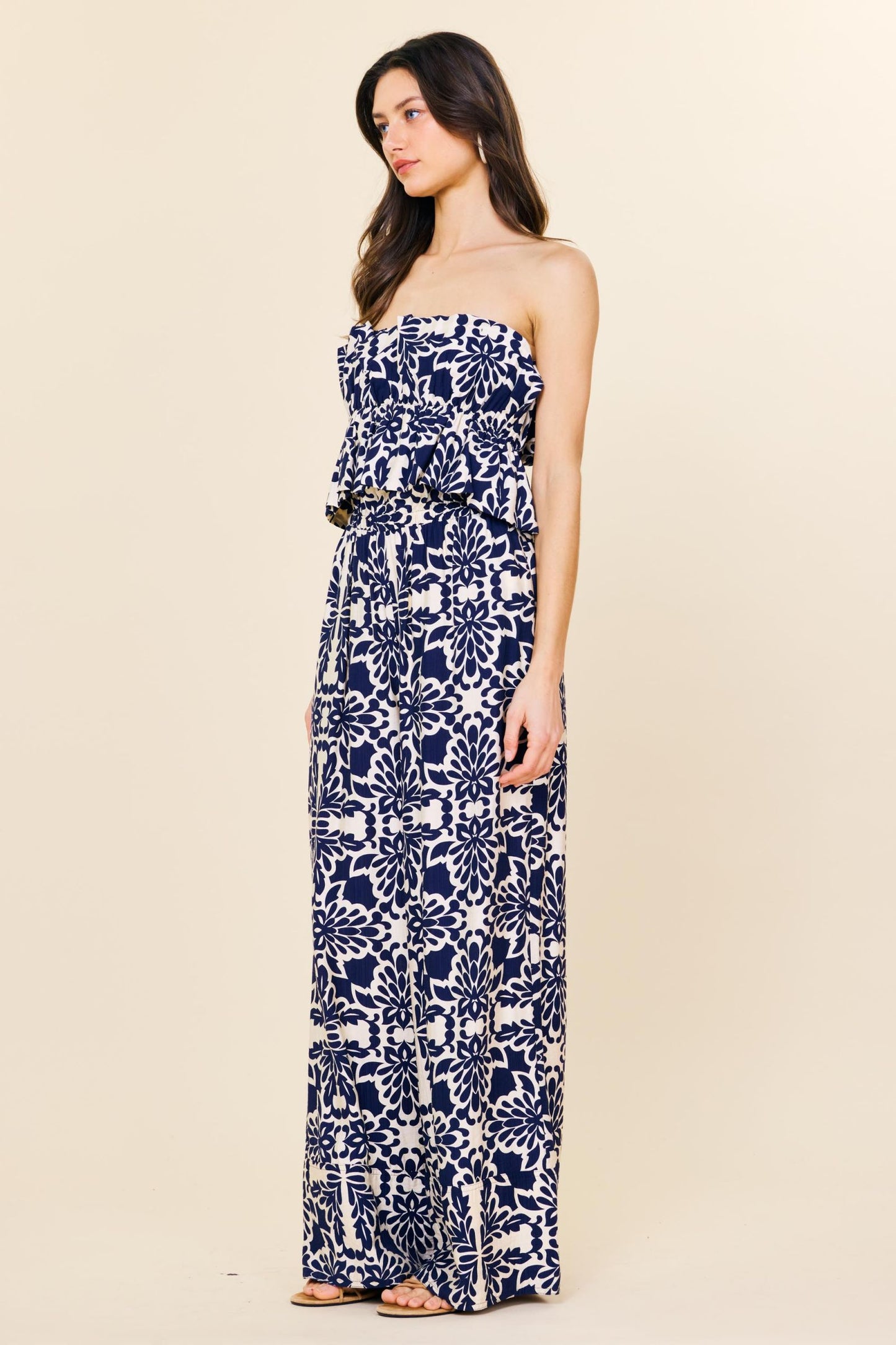 Strapless Romper