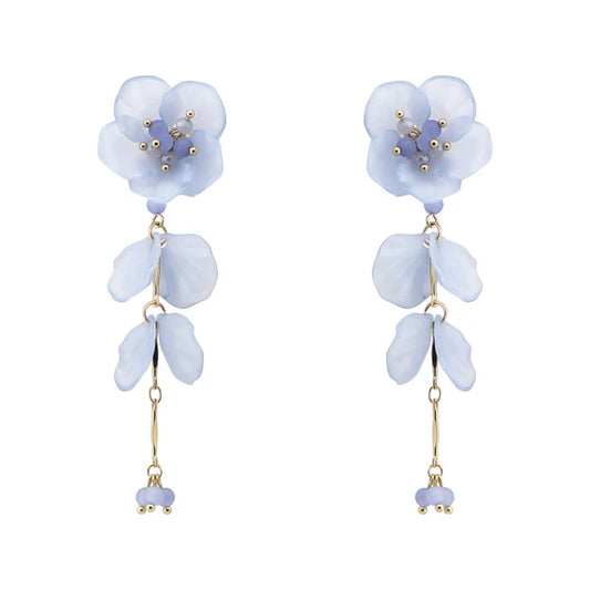 Magnolia Blush Drop Earrings