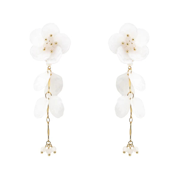 Magnolia Blush Drop Earrings