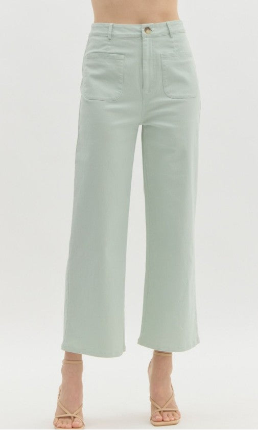 High Waisted Wide Leg Pants