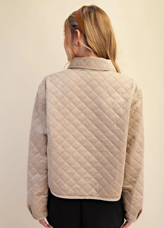Collar neck front tie Jacket