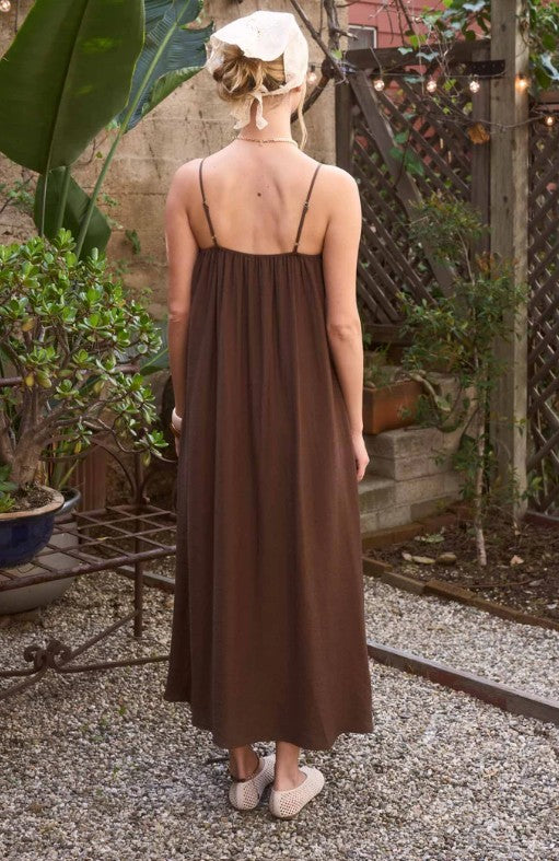 The Mocha Muse Flow Dress