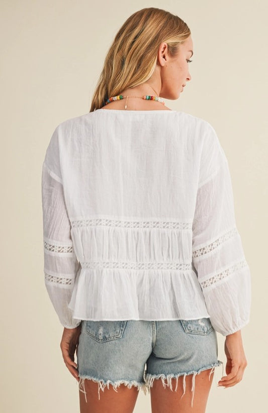 The Seaside Grace Blouse