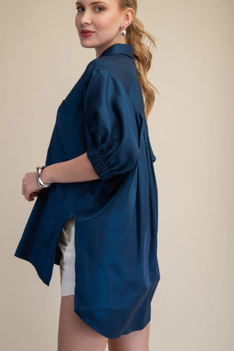 The Midnight Muse Button-Up