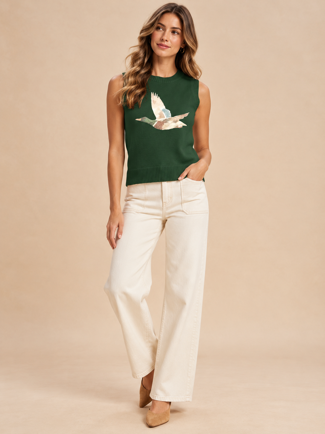 Mallard Moment Sweater Vest
