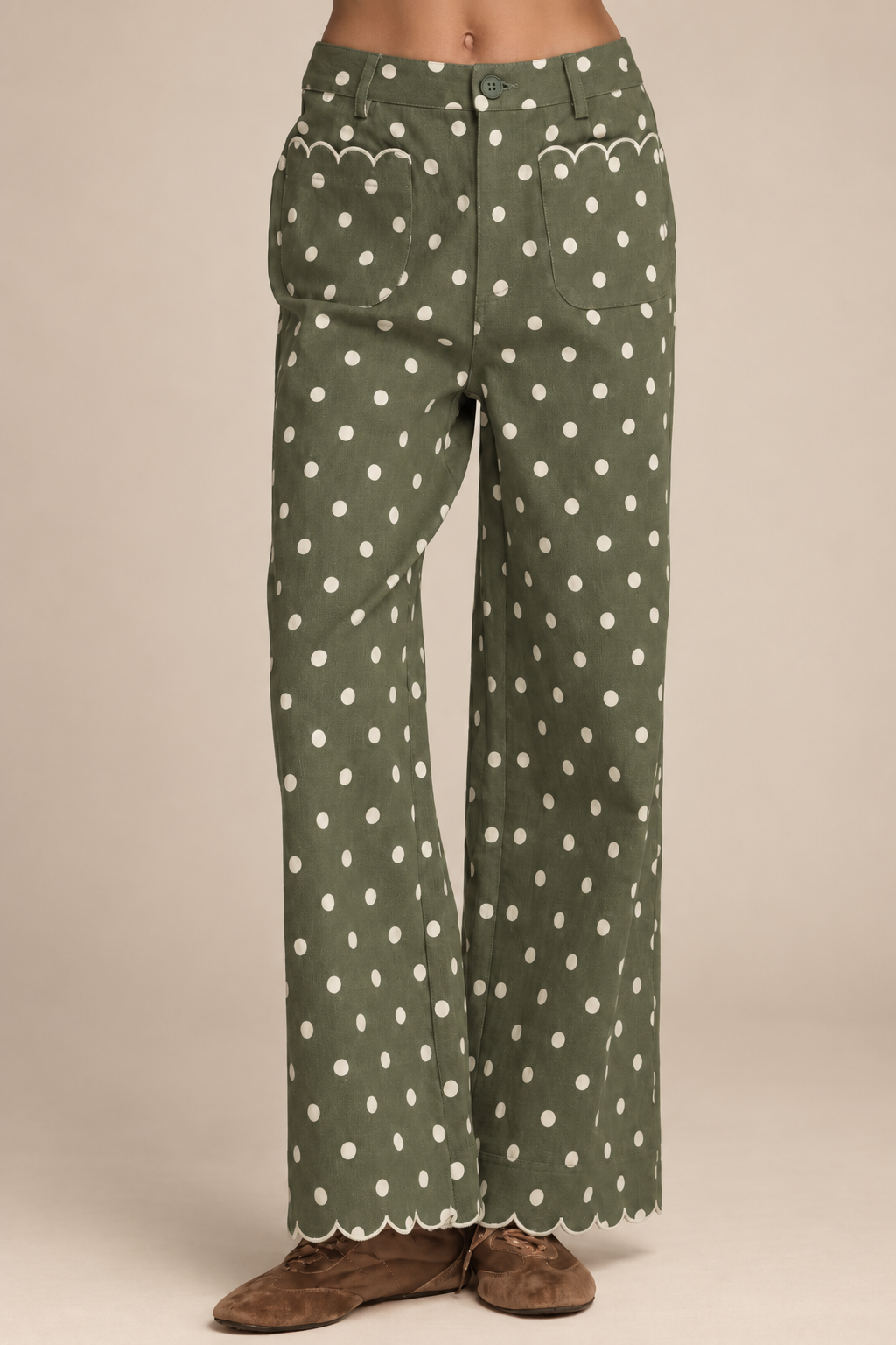 Olive You Dot Pants