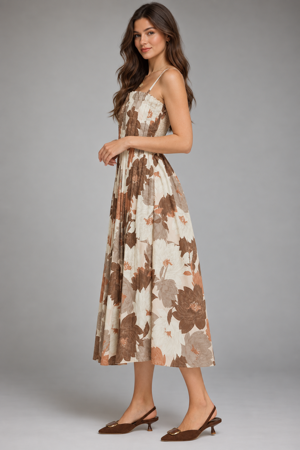 Autumn Muse Midi Dress
