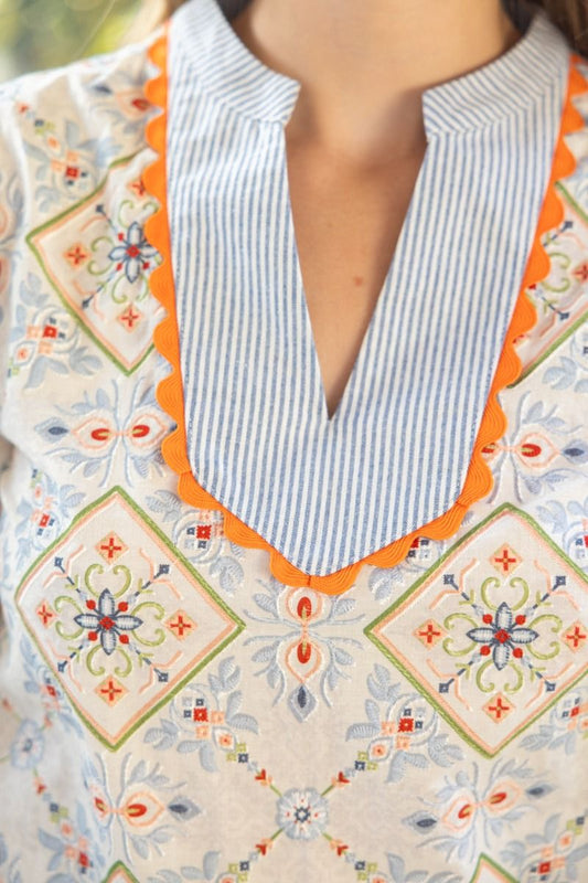 Sweet Magnolia Garden Top