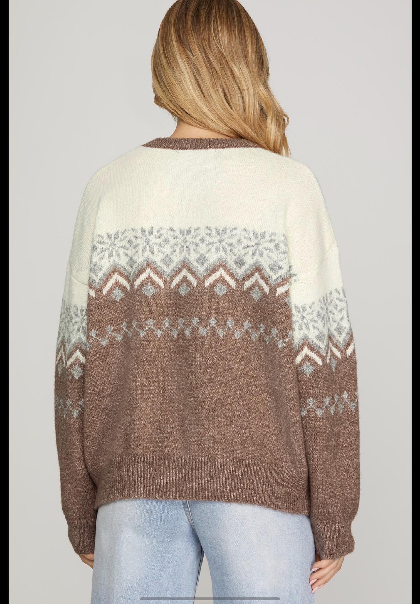 Nordic Fair Isle Sweater
