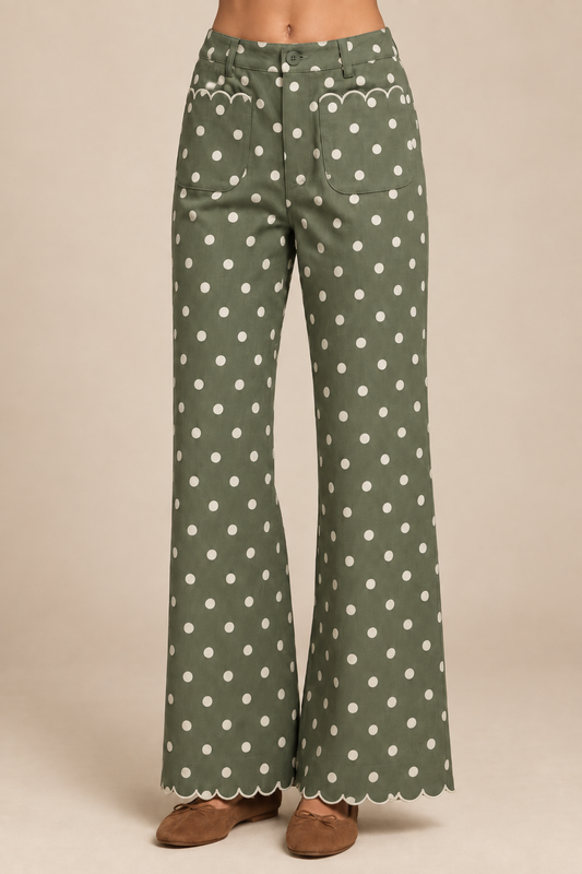 Olive You Dot Pants