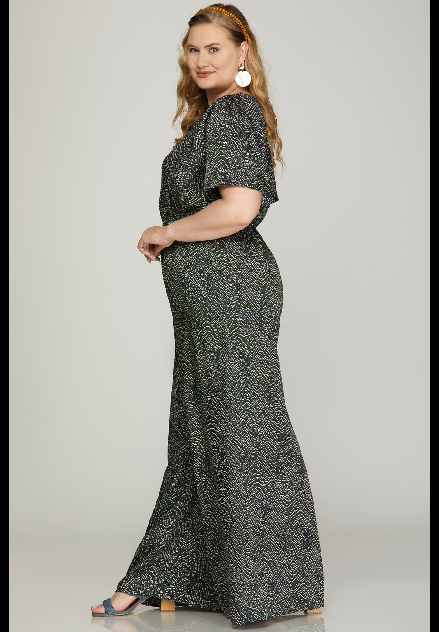 Emerald Whisper Wide-Leg Jumpsuit