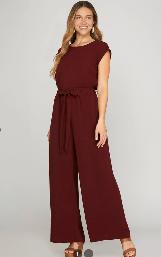 Wide Leg Jumpsuit