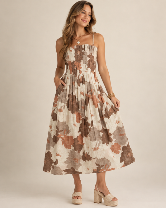 Autumn Muse Midi Dress