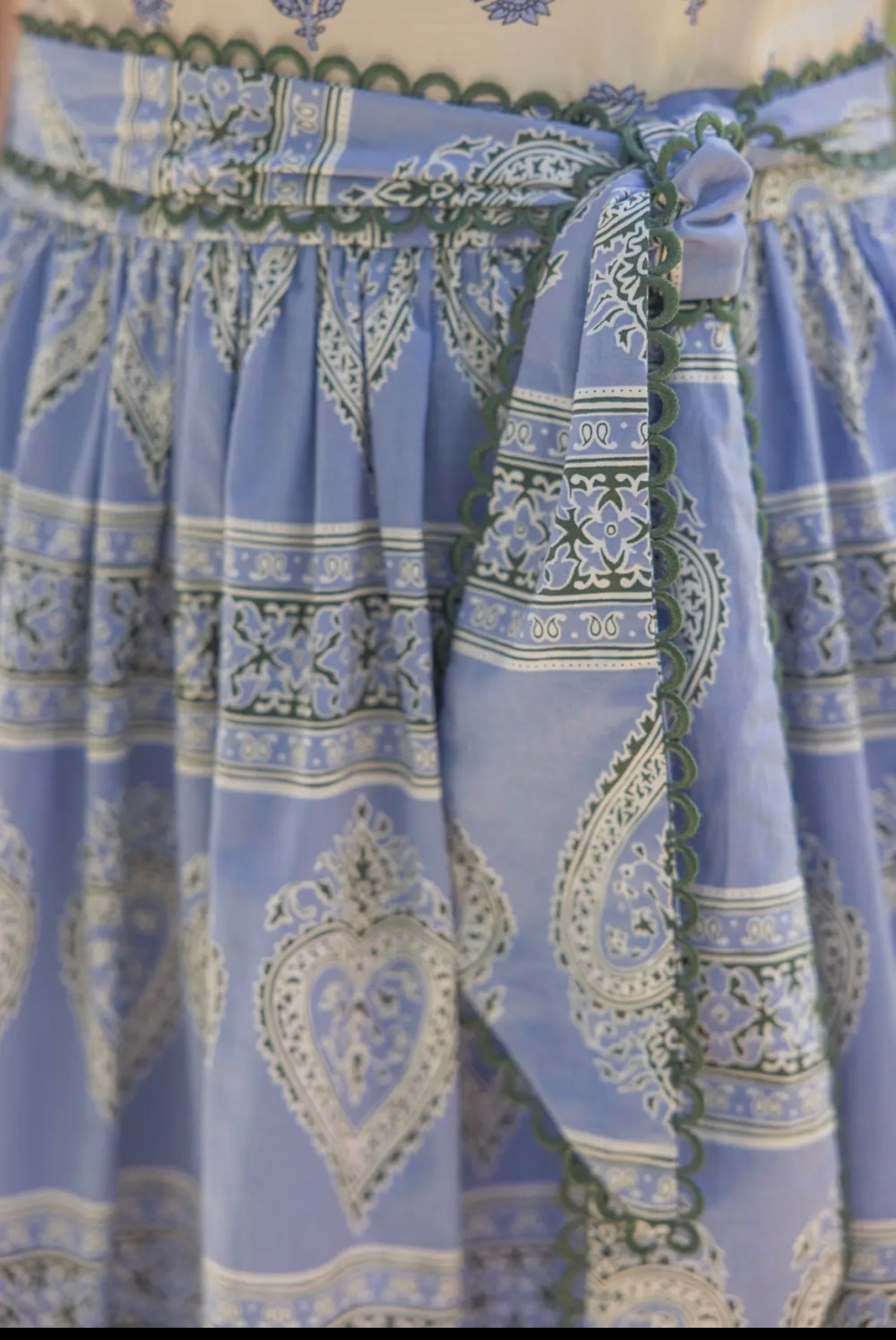 Mixed print dress