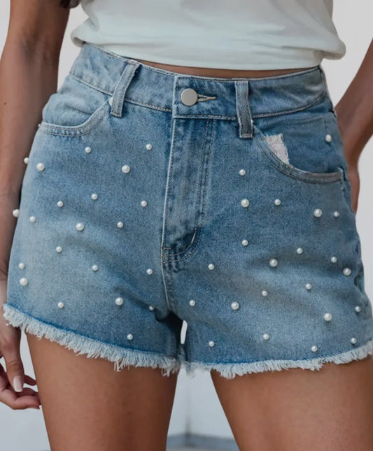 Pearl Bead Shorts