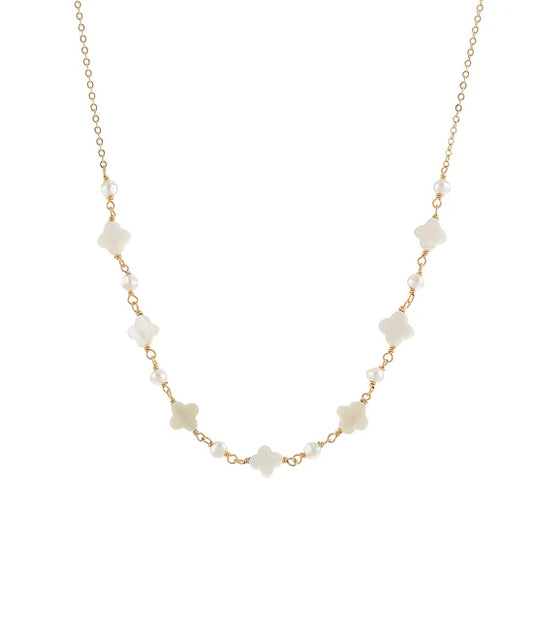 Clover necklace