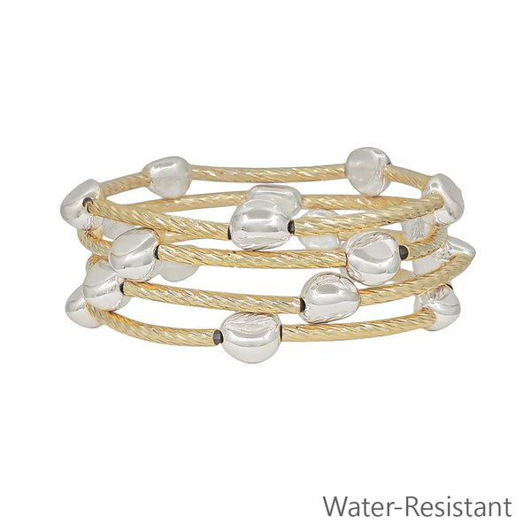 Golden Tide Wrap Bracelet