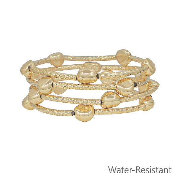 Golden Tide Wrap Bracelet