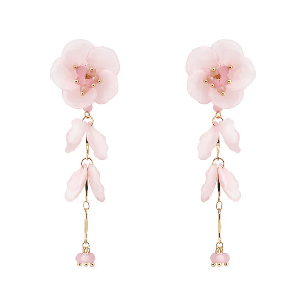 Magnolia Blush Drop Earrings