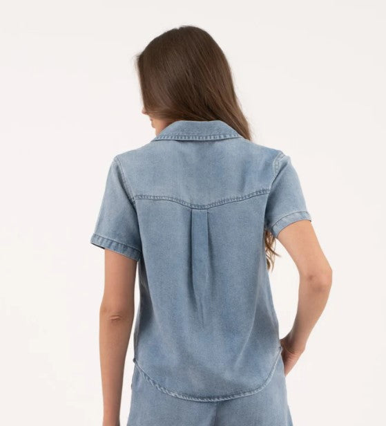 Chambray Top