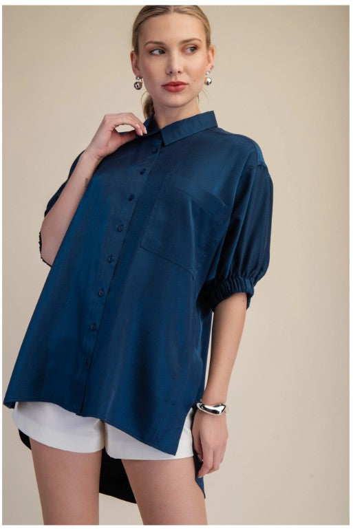 The Midnight Muse Button-Up