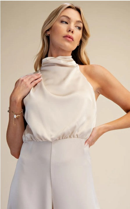 The Golden Aura Luxe Romper