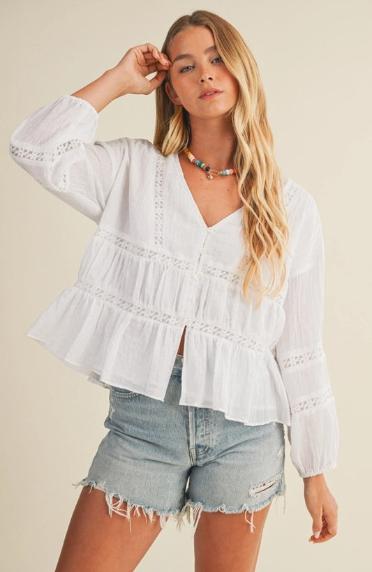 The Seaside Grace Blouse