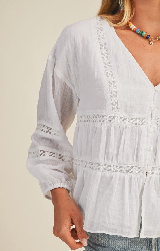 The Seaside Grace Blouse