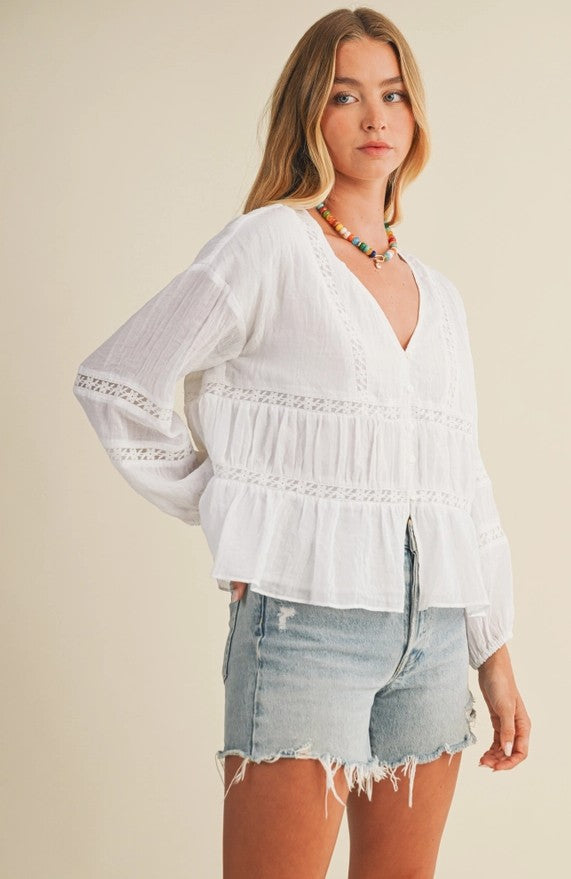 The Seaside Grace Blouse