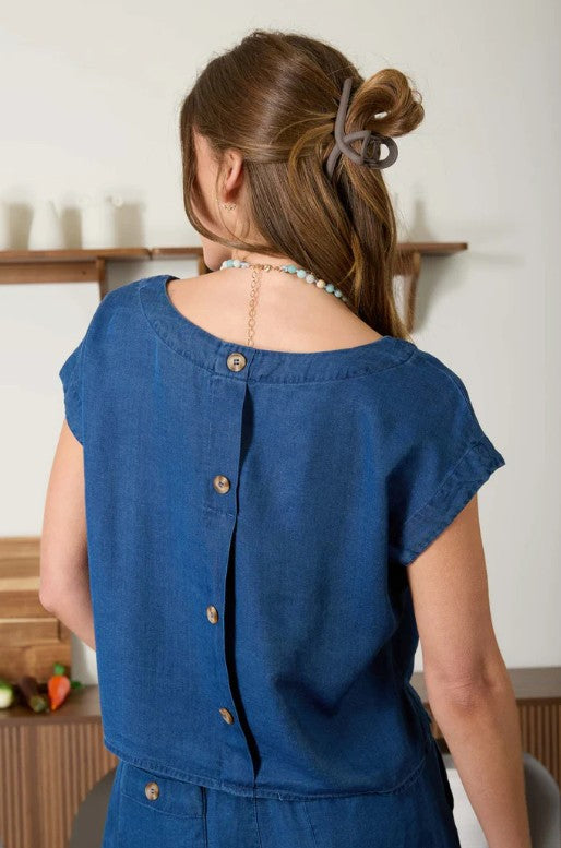 The Coastal Indigo Collection 💙 Top