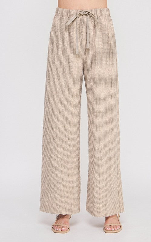 Sandstone Wide Leg Pants