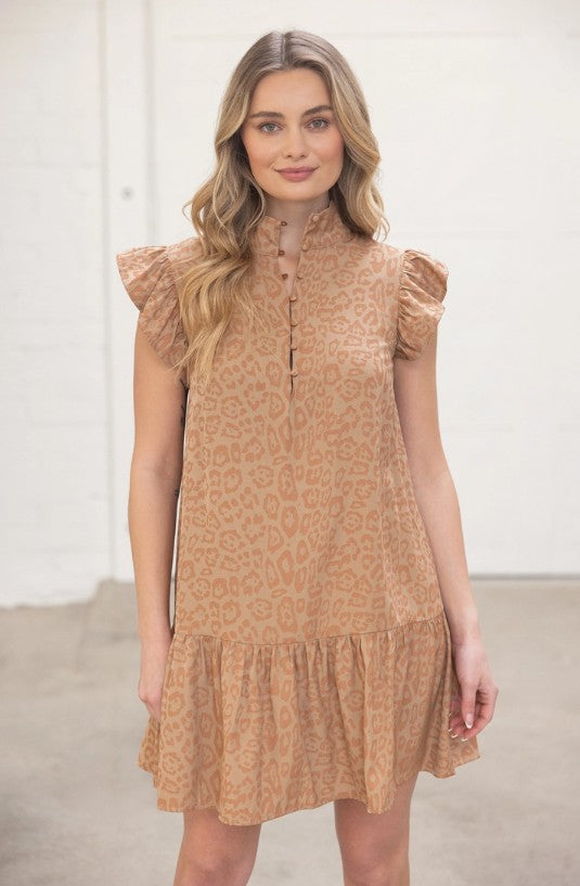 Wildly Chic Ruffle Dress