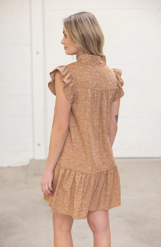 Wildly Chic Ruffle Dress